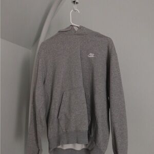Nike Men's Heather Gray Hoodie
